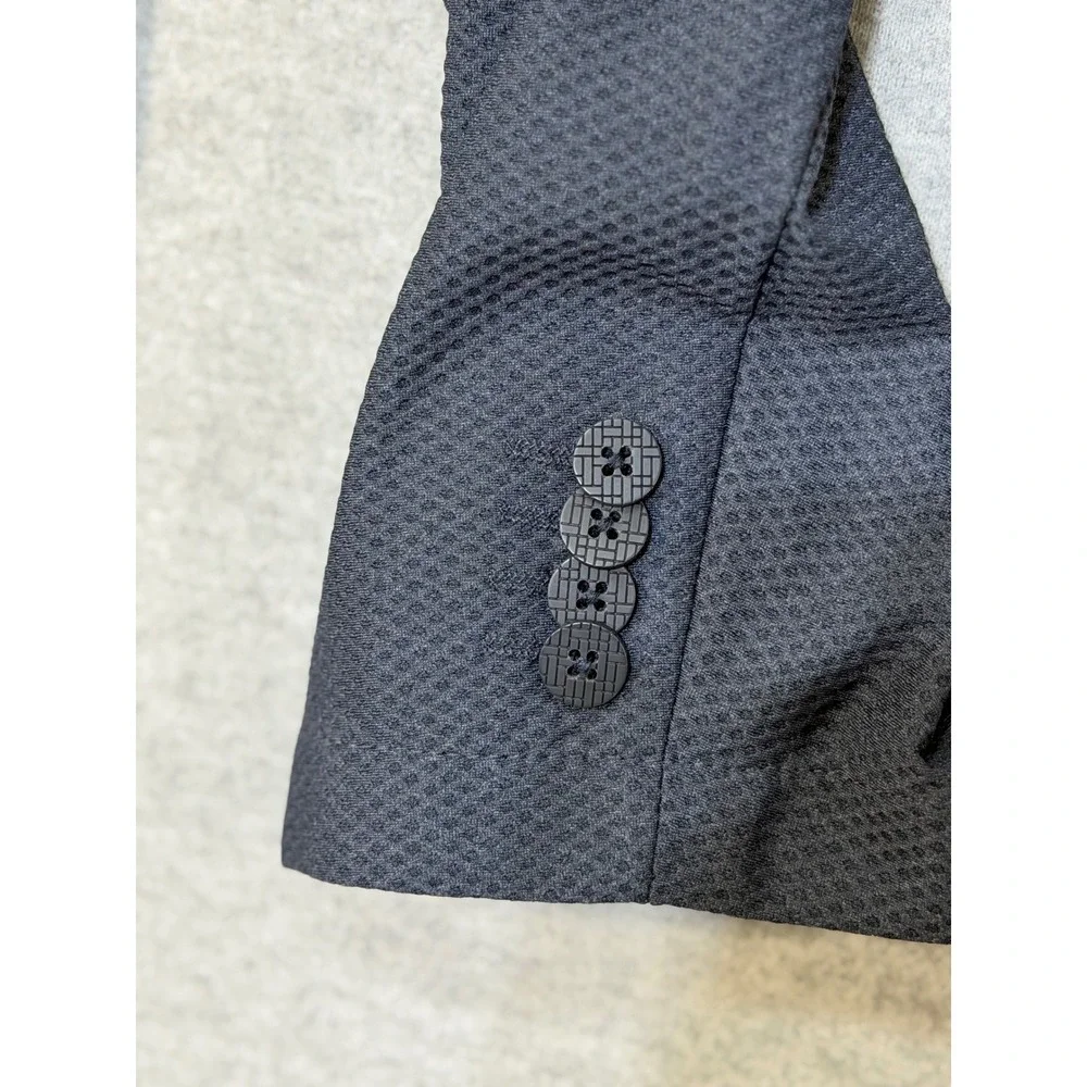 Twillory Performance Blazer Mens 50R Navy Blue 4-Way Stretch Cooling Tech Jacket